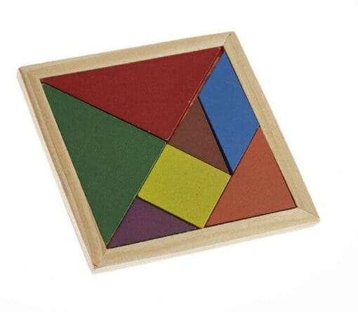 Ξύλινο Tangram 14.5 cm - Σε Ατομική Συσκευασία Δώρου