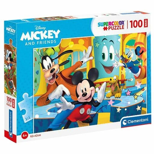 MAXI PUZZLE CLEMENTONI 100 TEM MICKEY 40x27x4cm